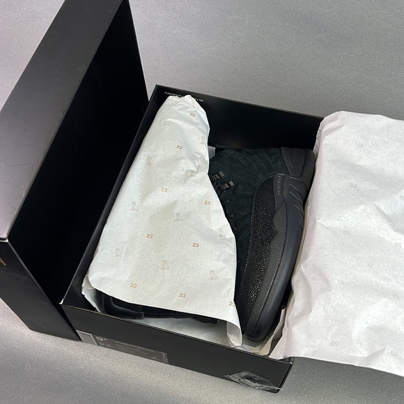 Jordan 12 Retro OVO black. Brand new with tag - Picture 3 of 13